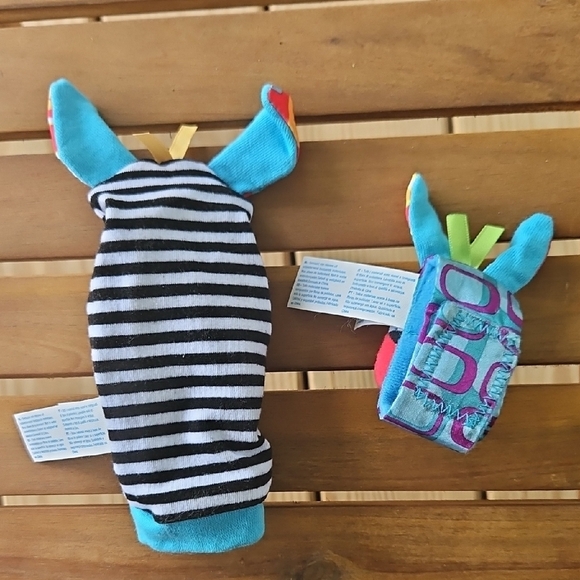 Playgro Zebra Infant Rattle Set - Picture 6 of 8